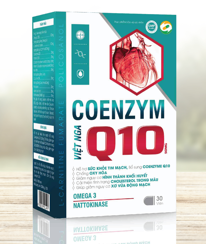 Coenzym Q10 50mg Việt Nga