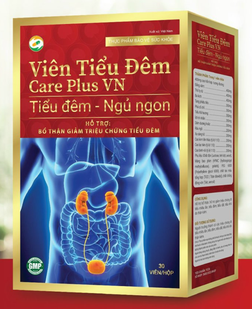 Viên Tiểu Đêm Care Plus VN hộp mềm
