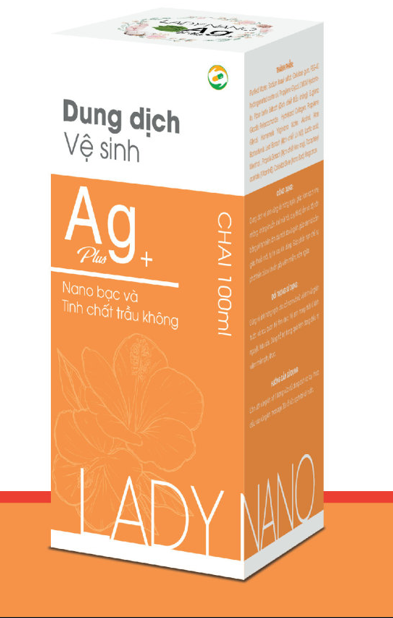 LADY NANO Ag+ Plus có vòi 100ml
